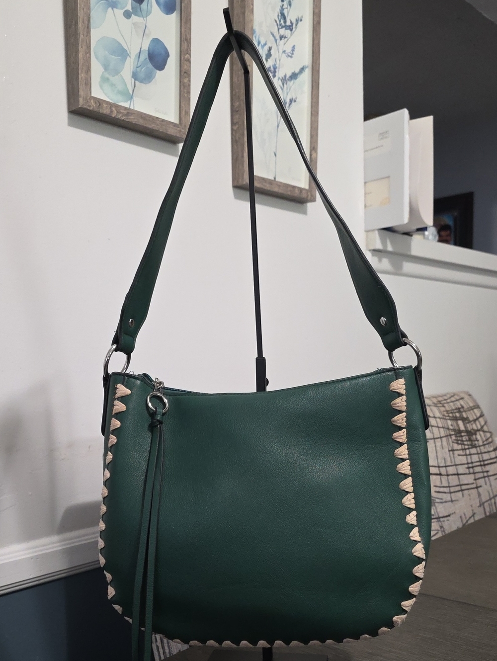 Sondra Roberts Squared Hobo Bag